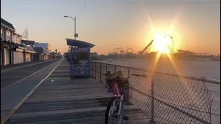 A Wildwood Boardwalk Sunrise - With Deb
