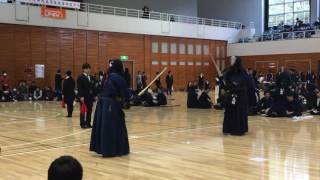 第39回関東学生親善剣道大会 男子 2回戦早稲田大学 六将