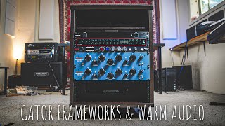 Gator Frameworks Rack w/ Warm Audio Gear!