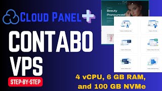 Cloud Panel Setup on Contabo VPS, 4 vCPU, 6 GB RAM, and 100 GB NVMe storage. LINK BELOW 👇