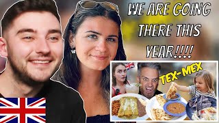 British Couple Reacts to Brits Try [TEX MEX] For The First Time!