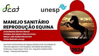 Manejo sanitário  Reprodução Equina