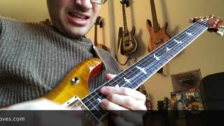 Slow Blues Guitar Solo | Mike Papapavlou