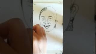 YouTube Shorts Video | Daya | Pencil Drawing | Tarak Mehta Ka Ooltah Chasmah | TMKOC | Shorts