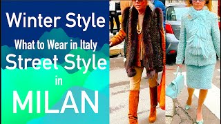 Milan Winter 2025 Street Fashion trends - Street Fashion inspiration in the Most expensive Street