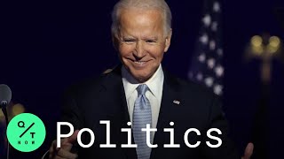 Biden Celebrates Victory in Wilmington, Pledges to Unify Country