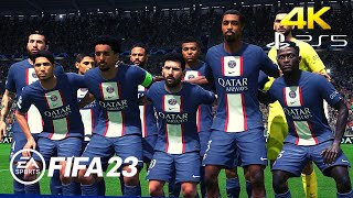 FIFA 23 - Juventus vs. PSG UCL GROUP STAGE Full Match. | PS5 Gameplay [ 4K HDR ]