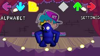 FNF Character Test Rainbow Friends (Blue) | Gameplay VS Playground FNF Mods | Android