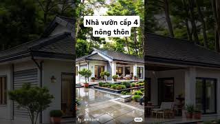 Nhà vườn cấp 4 giá rẻ ở nông thôn #nhacap4nongthon
