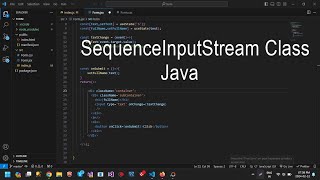 Java SequenceInputStream Class Program to use SequenceInputStream class Read from multiple files