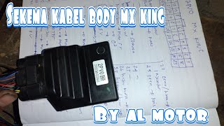 sekema kabel body mx king semi total los (ringkas)