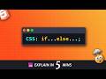 CSS if() Statement | Build Responsive Websites Like a Pro