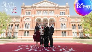 The Cast of The Devil Wears Prada 2 at the V&A Museum @DisneyUK