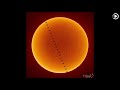 apod 2019 10 28 the space station crosses a spotless sun narrated by emma