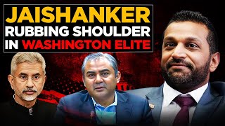 Jaishanker meets Kash Patel : Rubbing shoulder with Global Elite in Washington : US Leaves WHO