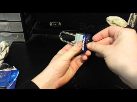 How to Pick Brinks Pad Lock EASY How to Pick Brinks Pad Lock EASY
