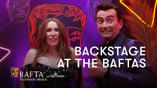 Backstage celebrations in the BAFTA Photobooth! | BAFTA TV Awards 2023