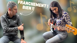 Apprends un premier rythme simple et efficace à la basse avec Sandrine