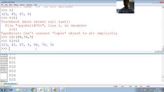87 Python Tuple Operations Python Programming Tutorial for Beginner to Advance With Source Code