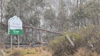 2024 snow year in review - Blue Mountains and Oberon Plateau NSW Australia