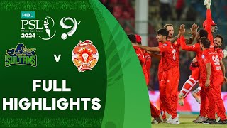 Full Highlights | Multan Sultans vs Islamabad United | Match 34 | Final | HBL PSL 9 | M1Z2U