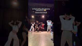 Sophia Falling While Rehearsing Gabriela Bye Katseye