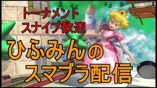 【スマブラSP】トナメ配信！スナイプ歓迎です！