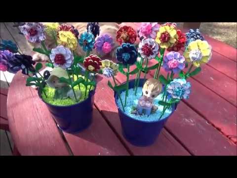 My Homemade Pinecone Flower Bouquet My Homemade Pinecone Flower Bouquet