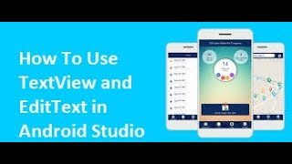 How to Use TextView and EditText Android Studio Beginners