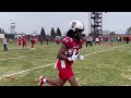 Grayson McCall, NC State QB Drills at Start of Spring Camp 2024