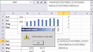 Excel Magic Trick 732: SERIES Chart Function