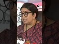 “ye zubaan yuva congress ki hain…” smriti irani on youth prez srinivas bv “gungi behri” remark