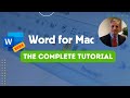 Word 2024 for Mac - The Complete Course