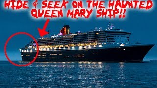 HIDING ON THE HAUNTED QUEEN MARY GHOST SHIP // FT SAM AND COLBY | MOE SARGI