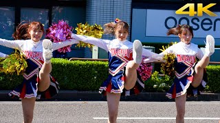 [4Kチア]東海学院大学チアリーディング部 イベント前パフォーマンス2024①