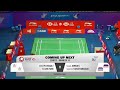 li ning china masters 2024 day 3 court 3 round of 16