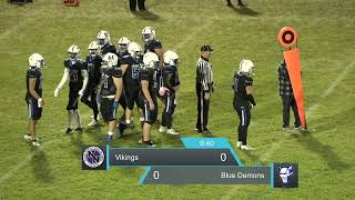 Varsity Football: Niles North Vikings Vs. the Maine East Blue Demons