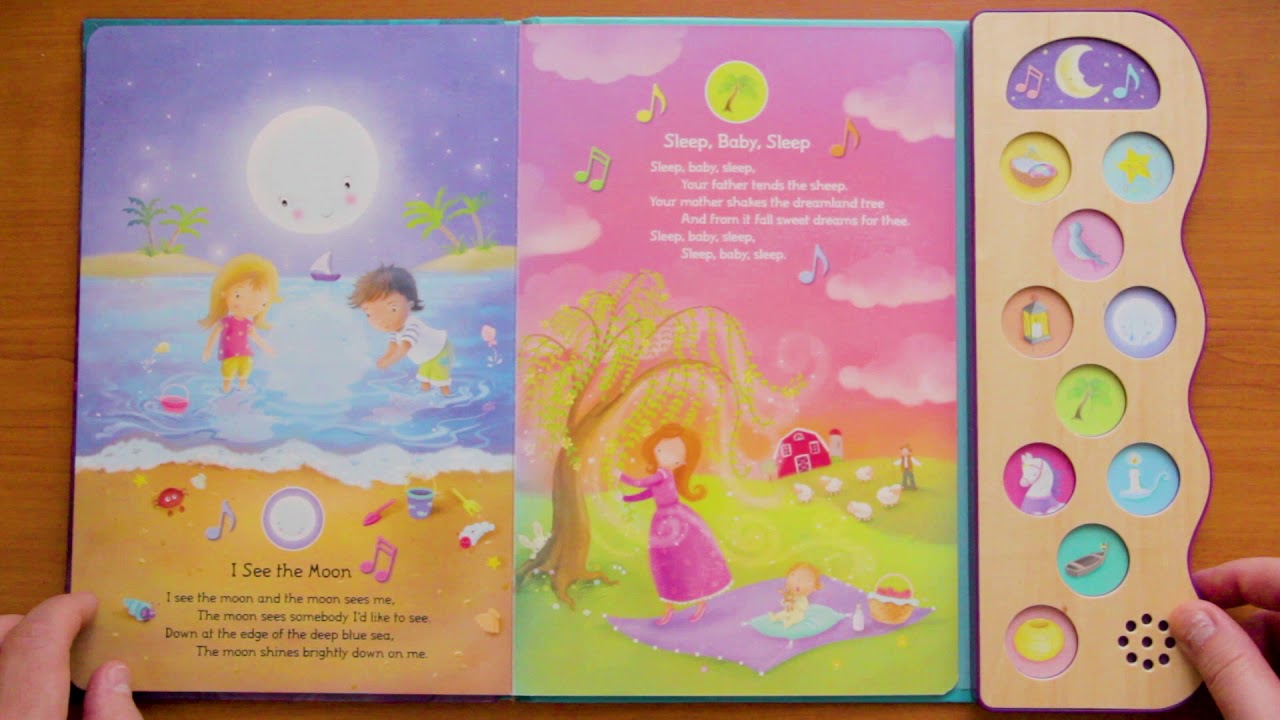 Bedtime Songs Book - YouTube