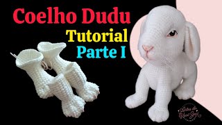 Crochet Dudu Bunny step by step - Part I: Front and back paws