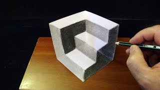 Impossible Stairs - How to Make 3D Illusion - by Vamos