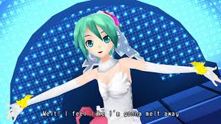 (4K) Melt メルト - Hatsune Miku 初音ミク Project DIVA PSP English lyrics