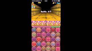 【パズドラ】勇者のアジト　チャレンジモード【闇ファガン】