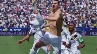 Zlatan Ibrahimović AMAZING First Goal - La Galaxy