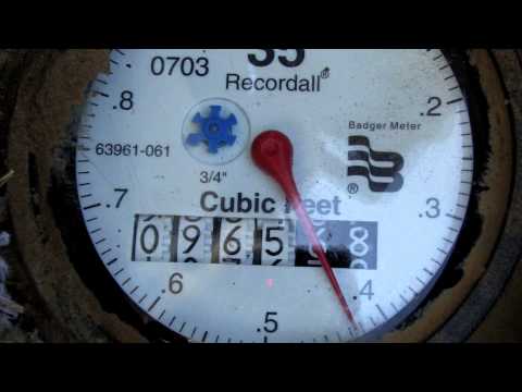 Reading Your Water Meter to check for water leaks.mov Reading Your Water Meter to check for water leaks.mov