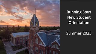 CWU Running Start Summer 2025 Orientation