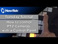 Tuesday Tutorial : How to Control PTZ Cameras with a Control Panel