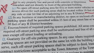Zoning Violations/laws