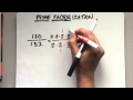 EP simplifying fractions using prime factorization