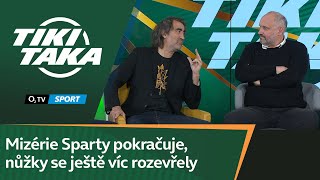 TIKI-TAKA: Mizérie Sparty pokračuje, nůžky se ještě víc rozevřely