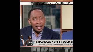 KD should be annoyed and upset with Kyrie 😯 Stephen A.'s thoughts on the Nets situation | #Shorts